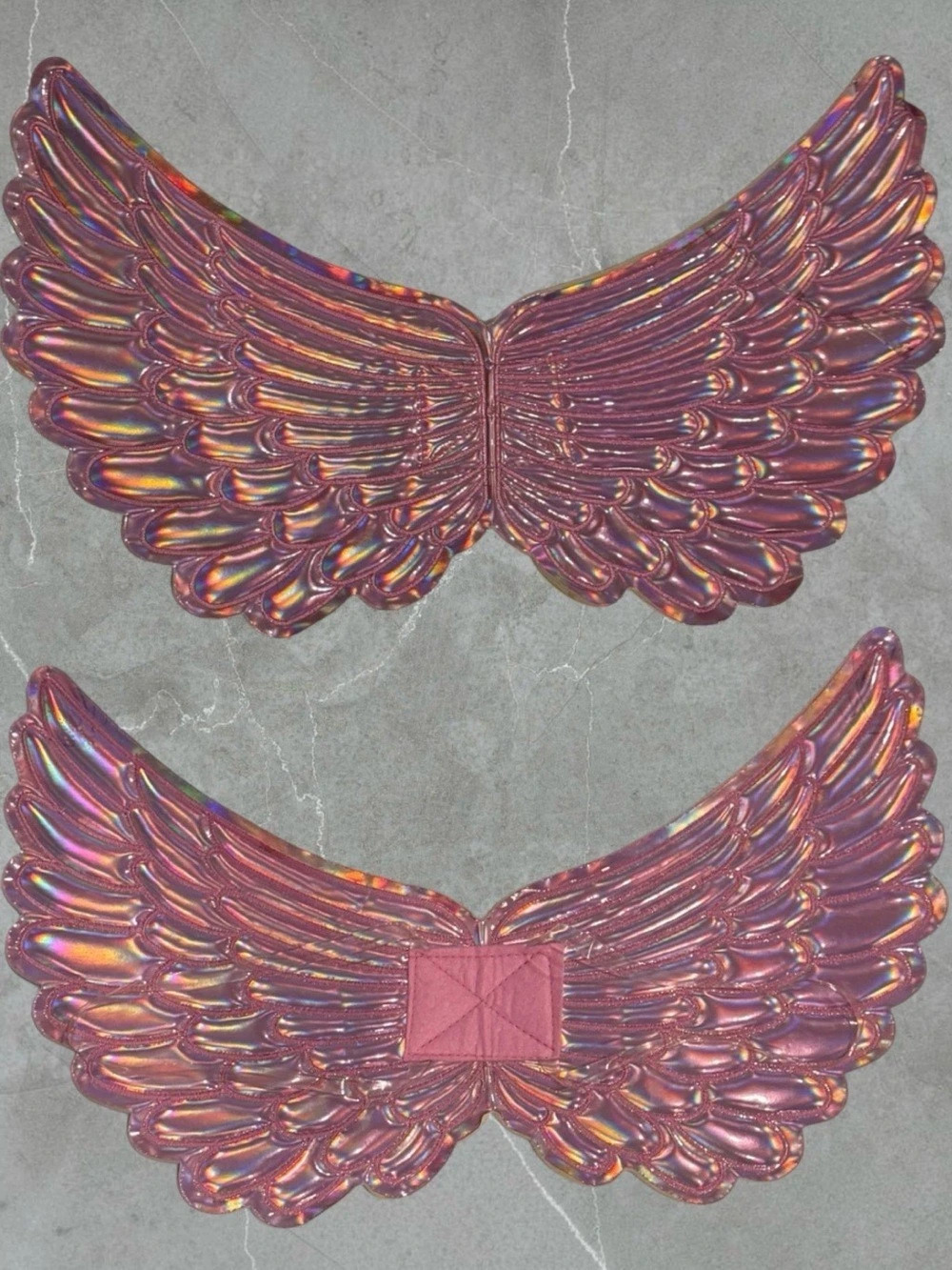 Holographic Pink Wing Accessory Like New